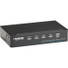 Black Box DVI-D Splitter with Audio and HDCP, 1 x 4 - Audio Line In - Audio Line Out - DVI In - DVI Out