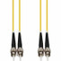 AddOn 5m ST (Male) to ST (Male) Yellow OS2 Duplex Fiber OFNR (Riser-Rated) Patch Cable - 100% compatible and guaranteed to work