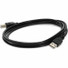 AddOn 5-Pack of 15ft USB 2.0 (A) Male to USB 2.0 (B) Male Black Cables - 100% compatible and guaranteed to work