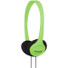 Koss KPH7 On-Ear Headphones - Stereo - Green - Wired - 32 Ohm - 80 Hz 18 kHz - Over-the-head - Binaural - Supra-aural - 4 ft Cable - 1