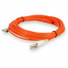 AddOn 10m LC (Male) to LC (Male) Orange OM2 Duplex Fiber OFNR (Riser-Rated) Patch Cable - 100% compatible and guaranteed to work