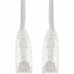 AddOn 1ft RJ-45 (Male) to RJ-45 (Male) Straight White Cat6 UTP Slim PVC Copper Patch Cable - 100% compatible and guaranteed to work