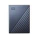 WD My Passport Ultra WDBFTM0050BBL 5 TB Portable Hard Drive - External - Blue - Desktop PC Device Supported - USB 3.0 - 256-bit Encryption Standard - Retail