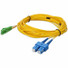 AddOn 1m ALC (Male) to SC (Male) Yellow OS2 Duplex Fiber OFNR (Riser-Rated) Patch Cable - 100% compatible and guaranteed to work