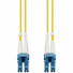 AddOn 0.5m LC (Male) to LC (Male) Yellow OS2 Duplex Fiber OFNR (Riser-Rated) Patch Cable - 100% compatible and guaranteed to work