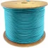 AddOn 1000ft Non-Terminated Aqua OM4 Indoor Fiber Patch Cable - 1000 ft Fiber Optic Network Cable for Network Device - First End: Bare Wire - Second End: Bare Wire - Patch Cable - Riser - 50/125 µm - Aqua