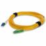 AddOn 1m ALC (Male) to LC (Male) Yellow OS2 Duplex Fiber OFNR (Riser-Rated) Patch Cable - 100% compatible and guaranteed to work