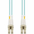 AddOn 9m LC (Male) to LC (Male) Straight Aqua OM4 Duplex Plenum Fiber Patch Cable - 29.50 ft Fiber Optic Network Cable for Transceiver, Network Device - First End: 2 x LC Network - Male - Second End: 2 x LC Network - Male - Patch Cable - Plenum - 50/