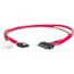 Rocstor Premium 20in / 50cm Slimline SATA to SATA with LP4 Power Cable Adapter - 20 W/ LP4 Power Cable Adapter - Red - 1.67 ft SATA Data Transfer Cable for Motherboard, Hard Drive - First End: LP4 SATA 3.0 - Male - Second End: SATA 3.0 - 6 Gbit/s - R