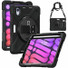 CODi Rugged Carrying Case Apple iPad Mini 6 Tablet - Black - Drop Resistant, Shock Resistant, Bump Resistant, Shock Absorbing - Polycarbonate, Silicone, Neoprene Body - Shoulder Strap, Hand Strap