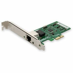 AddOn Intel I210T1 Comparable 10/100/1000Mbs Single Open RJ-45 Port 100m PCIe x4 Network Interface Card - 100% compatible and guaranteed to work