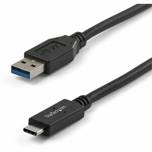 StarTech.com 3 ft 1m USB to USB C Cable - USB 3.1 (10Gpbs) - USB-IF Certified - USB A to USB C Cable - USB 3.1 Type C Cable - Provide high-quality connections - USB-IF certified 1m USB to USB C Cable - 3ft USB A to USB C Cable - 3 ft USB 3.2 Cable - 