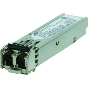 Allied Telesis AT-SPSX SFP (mini-GBIC) Module - For Data Networking, Optical Network - 1 x LC 1000Base-SX Network - Optical Fiber - 62.5/125 µm, 50/125 µm - Multi-mode - Gigabit Ethernet - 1000Base-SX - 1.25 Gbit/s - 1804.46 ft Maximum Distance - Hot
