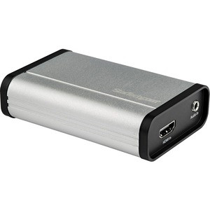 StarTech.com HDMI to USB C Video Capture Device UVC 1080p 60fps - External USB 3.0 HDMI Audio/Video Capture/Live Streaming - HDMI Recorder - HDMI video capture device records to USB-C/TB3/USB-A computer - HD 1080p 60fps/2ch audio/H.264 (MPEG-4) - Aut