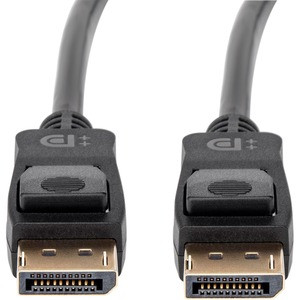 Rocstor Premium 6ft / 2m DisplayPort 1.2 Cable M/M - DisplayPort 4k - DisplayPort Male Digital Audio/Video - 6ft - Black- DP TO DP Cable 4Kx2K - 6 ft DisplayPort A/V Cable for Monitor, Audio/Video Device - First End: DisplayPort 1.2 Digital Audio/Vid
