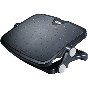 StarTech.com Adjustable Under Desk Foot Rest - Ergonomic Footrest - Large 18x14in - Office Footrest Stool w/ Adjustable Height, Angle - Create a more comfortable, ergonomic workspace - Adjustable Under Desk Foot Rest - Ergonomic Footrest for Desk - L