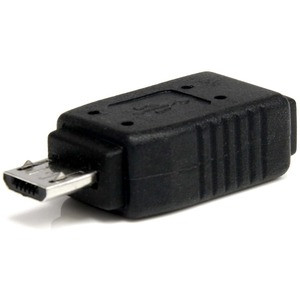 StarTech.com USB 2.0 Adapter - Micro USB (M) - Mini USB (F) - USB 2.0 -Adapter - Allows the use of older Mini USB cables with newer Micro USB devices. - micro usb to mini usb - mini usb adapter - micro to mini usb adapter