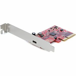 StarTech.com USB 3.2 Gen 2x2 PCIe Card - USB-C 20Gbps PCI Express 3.0 x4 Controller - USB Type-C Add-On PCIe Expansion Card -Windows/Linux - 1-Port USB 3.2 Gen 2x2 PCIe card with 1x USB Type-C Port - Up to SuperSpeed 20Gbps - USB-C PCI Express host c