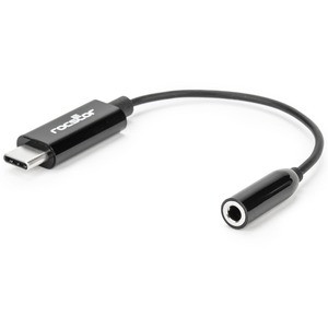 Rocstor USB C to 3.5mm Audio Adapter - Premium USB-C to 3.5mm Audio Adapter - USB Type C to AUX Female Wired Headphone Jack w/32-bit DAC Active Digital Sound Card for Headset - Compatible with Windows®. macOS®, Chrome®, USB-C, Thunderbolt? 3, iPad® (
