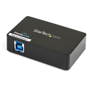 StarTech.com USB 3.0 to HDMIÂ® and DVI Dual Monitor External Video Card Adapter - Connect an HDMI and DVI-I-equipped display through a USB 3.0 port, for a 1080p HD external multi-monitor solution - USB 3.0 to HDMI and DVI - usb video adapter - Extern
