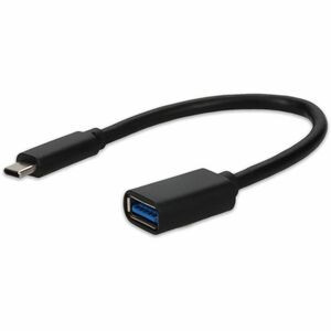 AddOn 5-Pack of USB 3.1 (C) Male to USB 3.0 (A) Male Black Adapters - 100% compatible and guaranteed to work