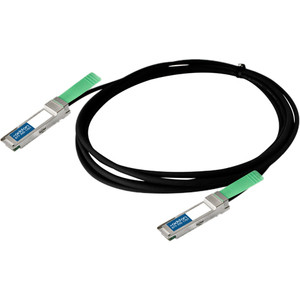 AddOn Cisco QSFP-H40G-CU.5M Compatible TAA Compliant 40GBase-CU QSFP+ to QSFP+ Direct Attach Cable (Passive Twinax, 0.5m) - 100% compatible and guaranteed to work