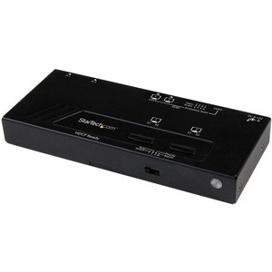 StarTech.com 2X2 HDMI Matrix Switch w/ Automatic and Priority Switching â?" 1080p - Switch between two HDMI sources on two HDMI Displays - HDMI Selector - HDMI Matrix Switch - HDMI Splitter Switcher 2 In 2 Out - HDMI Selector Switch - HDMI Switcher B