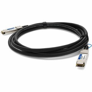 Brocade (Formerly) Compatible TAA Compliant 100GBase-CU QSFP28 to QSFP28 Direct Attach Cable (Passive Twinax, 3m) - 9.84 ft QSFP Network Cable for Network Device, Router - QSFP Network - 100 Gbit/s