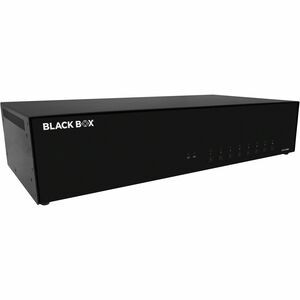Black Box Secure KVM Switch - DVI-I - 8 Computer(s) - 1 Local User(s) - 2560 x 1600 - 10 x USB - 16 x DVI - TAA Compliant