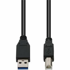 AddOn 10ft USB 3.0 (A) Male to USB 3.0 (B) Male Black Cable - 10 ft USB/USB-B Data Transfer Cable for USB Charger, Notebook, PC, Printer, Scanner, USB Hub - First End: USB 3.0 Type A - Male - Second End: USB 3.0 Type B - Male - Extension Cable - Blac