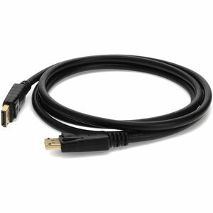 5PK 1ft DisplayPort 1.2 Male to DisplayPort 1.2 Male Black Cables For Resolution Up to 3840x2160 (4K UHD) - 100% compatible and guaranteed to work