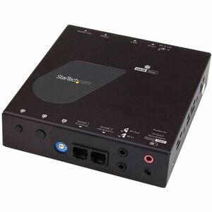 StarTech.com 4K HDMI over IP Receiver for ST12MHDLAN4K - Video Over IP Extender with Support for Video Wall - 4K - Use this 4K receiver with your HDMI extender over IP kit (ST12MHDLAN4K) to scale the extender to additional displays for your video wal