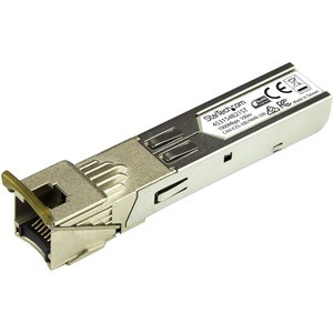 StarTech.com HPE 453154-B21 Compatible SFP Module - 1000BASE-T - 1GE Gigabit Ethernet SFP SFP to RJ45 Cat6/Cat5e - 100m - HPE 453154-B21 Compatible SFP - 1000BASE-T 1Gbps - 1GbE Module - 1GE Gigabit Ethernet SFP Copper Transceiver - 100m (328ft) - RJ