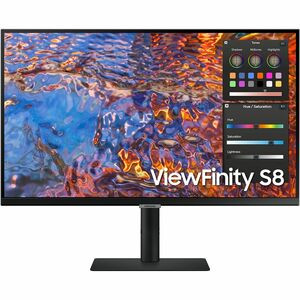 Samsung ViewFinity S32B804PXN 32" Class 4K UHD LCD Monitor - 16:9 - Black - 32" Viewable - In-plane Switching (IPS) Technology - 3840 x 2160 - 1.07 Billion Colors - 400 Nit - 5 ms - 60 Hz Refresh Rate - HDMI - DisplayPort - USB Hub