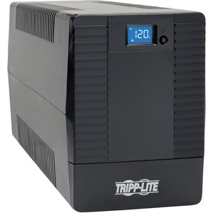 Tripp Lite by Eaton UPS 1200VA 600W Line-Interactive UPS with 8 Outlets - AVR 120V 50/60 Hz LCD USB Tower - Tower - AVR - 8 Hour Recharge - 2 Minute Stand-by - 120 V AC Input - 120 V AC, 110 V AC, 115 V AC Output - 8 x NEMA 5-15R