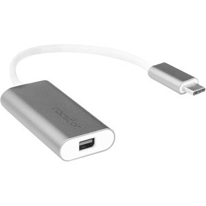 Rocstor USB-C to Mini DisplayPort Adapter - Premium USB-C to Mini DisplayPort® Adapter with HBR3 - USB C to Mini DisplayPort 1.4 adapter w/ HDR/DisplayHDR/HBR3/DSC/HDCP 1.4 & 2.2 - 8K 30Hz/4K 120Hz/1080p - 8K 30Hz, 4K 60Hz DSC/4K- Supports output 4K 