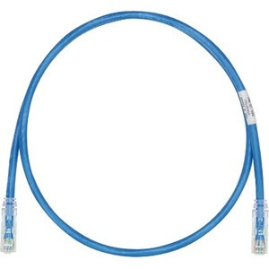 Panduit Cat.6 UTP Patch Network Cable - 9 ft Category 6 Network Cable for Network Device - First End: 1 x RJ-45 Network - Male - Second End: 1 x RJ-45 Network - Male - Patch Cable - Gold Plated Contact - 28 AWG - Blue - 1