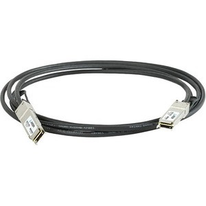 Axiom 100GBASE-CR4 QSFP28 Passive DAC Cable Dell Compatible 1m - 3.28 ft QSFP28 Network Cable for Network Device, Server, Switch - First End: 1 x QSFP28 Network - Male - Second End: 1 x QSFP28 Network - Male - 100 Gbit/s - Black