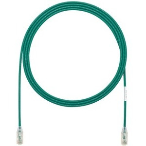 Panduit Cat.6 UTP Patch Network Cable - 3 ft Category 6 Network Cable for Network Device - First End: 1 x RJ-45 Network - Male - Second End: 1 x RJ-45 Network - Male - Patch Cable - Green - 1
