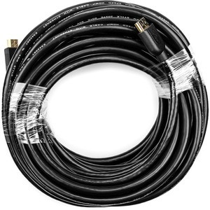 Rocstor Premium 50ft 4K High Speed HDMI to HDMI M/M Cable - Ultra HD HDMI 2.0 Supports 4k x 2k at 60Hz with resolutions up to 3840x2160p and 18Gbps Bandwidth - HDMI 2.0 to HDMI 2.0 Male/Male - HDMI 2.0 for HDTV, DVD Player - 50ft (15.2m) - 1 Retail P