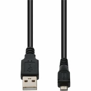 AddOn 5in Micro-USB 2.0 (B) Male to USB 2.0 (A) Female Black Cable - 100% compatible and guaranteed to work