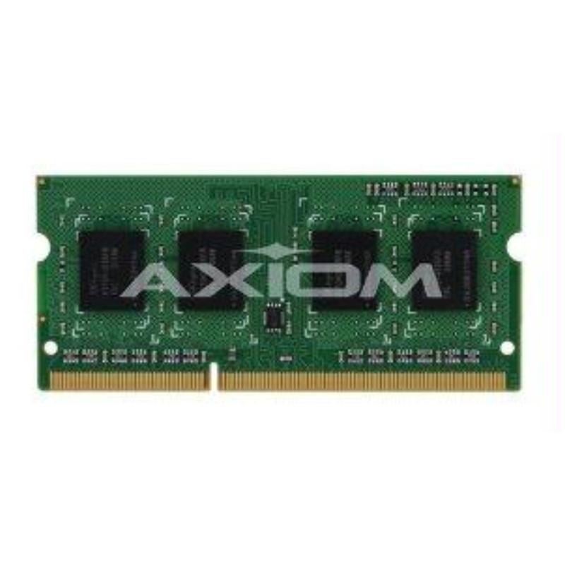 Axiom 8GB DDR3L-1600 Low Voltage SODIMM - AX31600S11Z/8L - 8 GB - DDR3 SDRAM - 1600 MHz DDR3L-1600/PC3-12800 - 1.35 V - ECC - Registered - 204-pin - SoDIMM