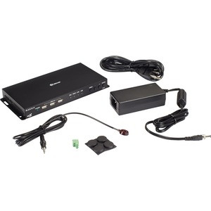 Black Box MCX G2 HDMI Decoder - 4K60, Copper - Functions: Video Decoding, Video Switcher - 4096 x 2160 - 4K - Network (RJ-45) - USB - Audio Line In - Audio Line Out - 1 Pack - PC - TAA Compliant
