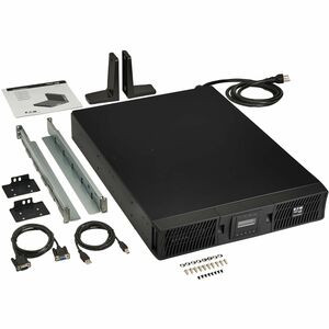 Tripp Lite by Eaton series UPS SmartOnline 2000VA 1800W 120V Double-Conversion Sine Wave UPS - 7 Outlets Extended Run Network Card Option LCD USB DB9 2U Rack/Tower - 2U Rack/Tower - 4 Minute Stand-by - 100 V AC, 110 V AC, 115 V AC, 120 V AC, 127 V AC