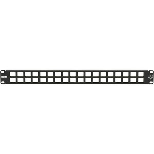 Black Box Multimedia Patch Panel - 1U, 36-Port - 36 - 36 Port(s) - 1U High - Rack-mountable - TAA Compliant