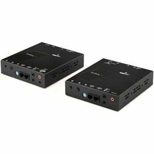 StarTech.com HDMI over IP Extender Kit with Video Wall Support - 1080p - HDMI over Cat5 / Cat6 Transmitter and Receiver Kit (ST12MHDLAN2K) - HDMI over IP Extender Kit - Video wall support - HDMI transmitter & receiver kit extends HDMI signal & RS232 