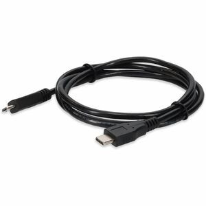 AddOn 5-Pack of 1m USB 3.1 (C) Male to Micro-USB 2.0 (B) Male Black Cables - 100% compatible and guaranteed to work