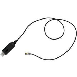 EPOS Cisco Electronic Hook Switch Cable CEHS-CI 02 - RJ-45/USB Phone Cable for Phone, Headset, IP Phone, Electronic Hook Switch - First End: 1 x USB Type A - Male - Second End: 1 x RJ-45 Network - Male