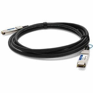 AddOn Dell 470-ABPU Compatible TAA Compliant 100GBase-CU QSFP28 to QSFP28 Direct Attach Cable (Passive Twinax, 5m) - 100% compatible and guaranteed to work