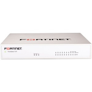 Fortinet FortiGate FG-71F Network Security/Firewall Appliance - Intrusion Prevention - 9 Port - 10/100/1000Base-T, 1000Base-T - Gigabit Ethernet - 1.25 GB/s Firewall Throughput - 9 x RJ-45 - Desktop